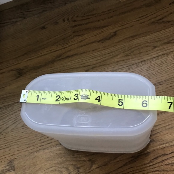 Tupperware vintage modular mates storage container with lid that flips open. - Picture 6 of 8